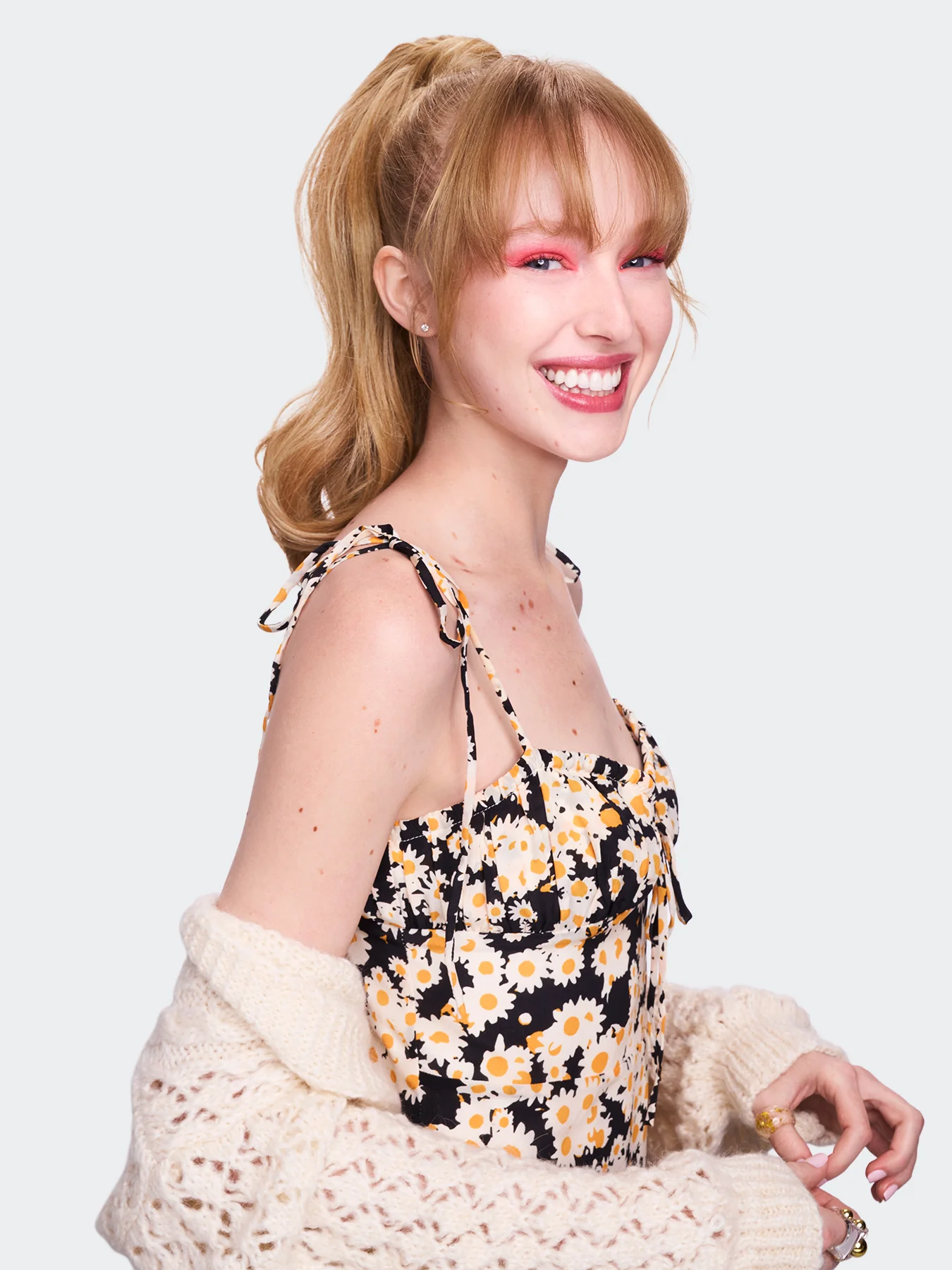 Pony No. 2 - 18" Curly Ponytail Clip in Hair Extensions - Image 2