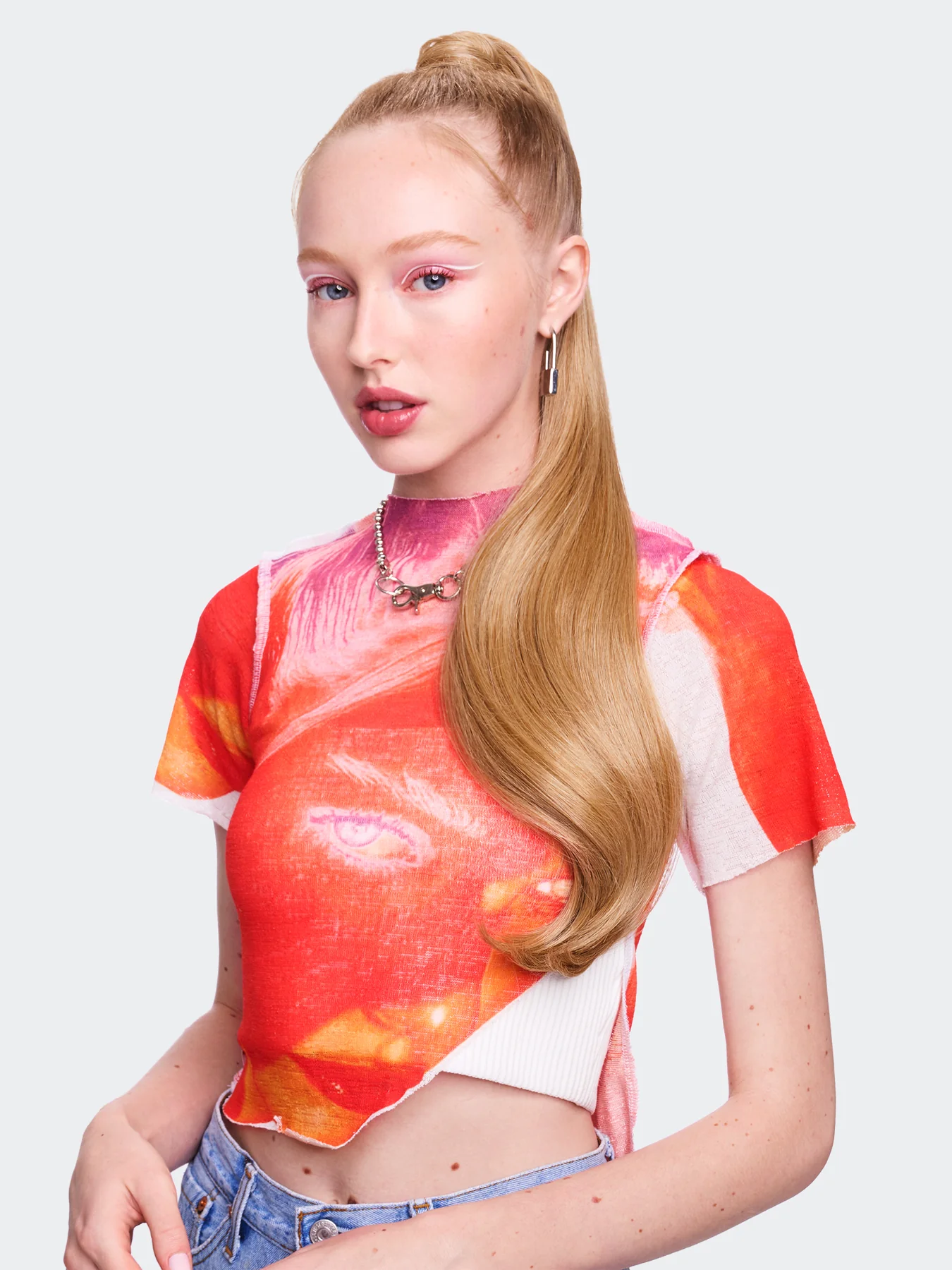 Pony No. 1 - 26" Extra Long with Soft Waves Ponytail Clip-In Hair Extension - Image 2