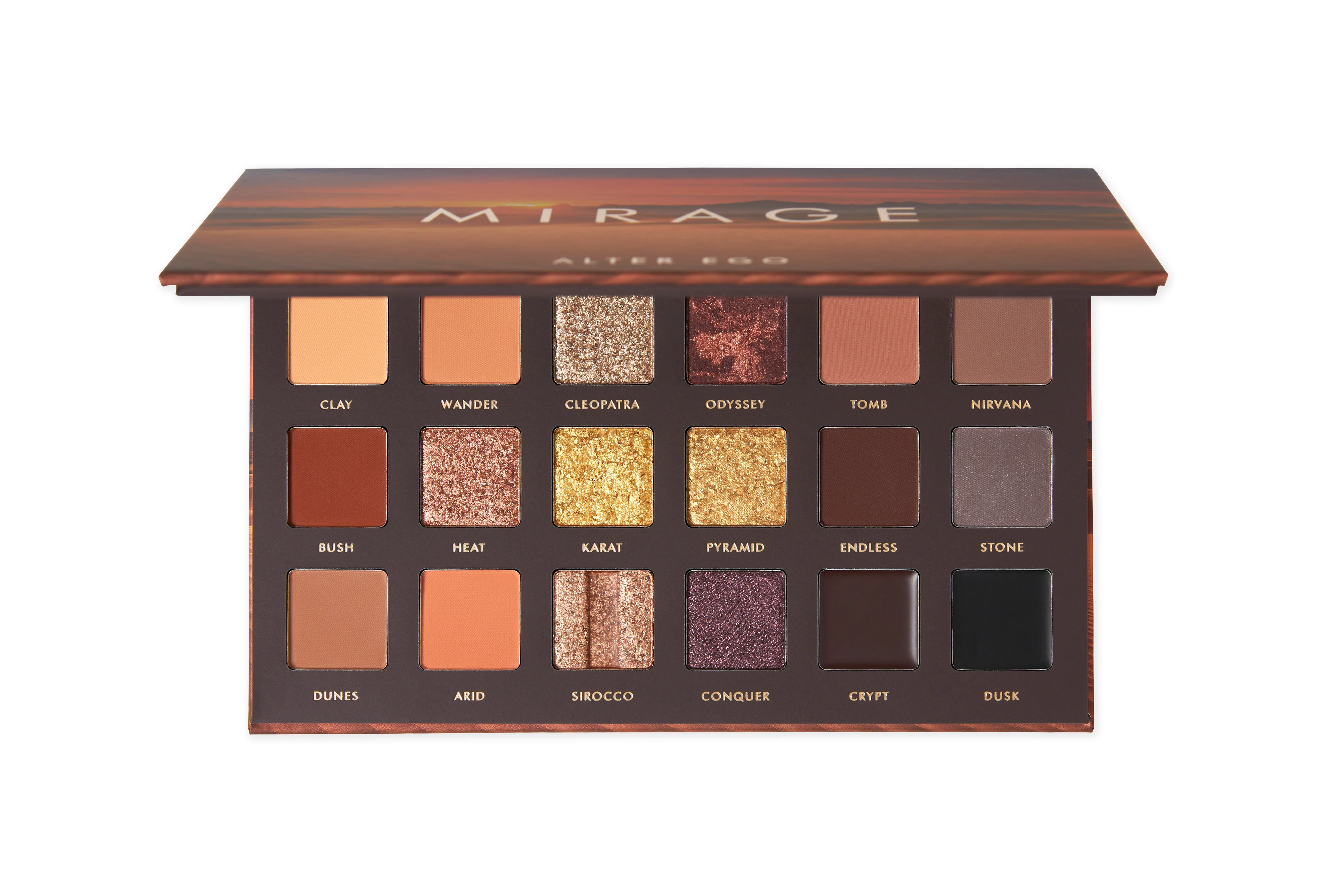 Mirage 18 Color Eyeshadow Collection